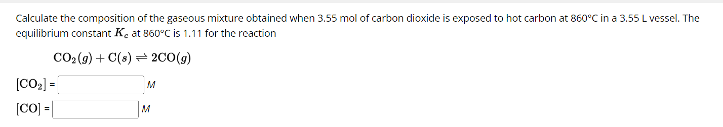 Solved Calculate The Composition Of The Gaseous Mixture | Chegg.com