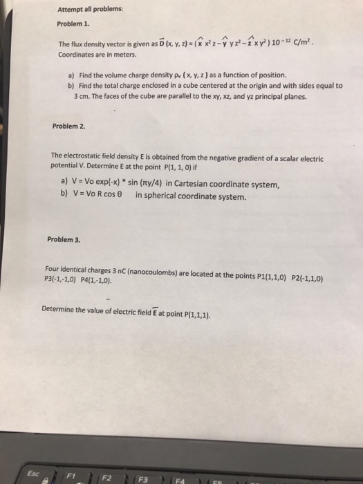 solved-the-flux-density-vector-is-given-as-d-x-y-z-x-chegg