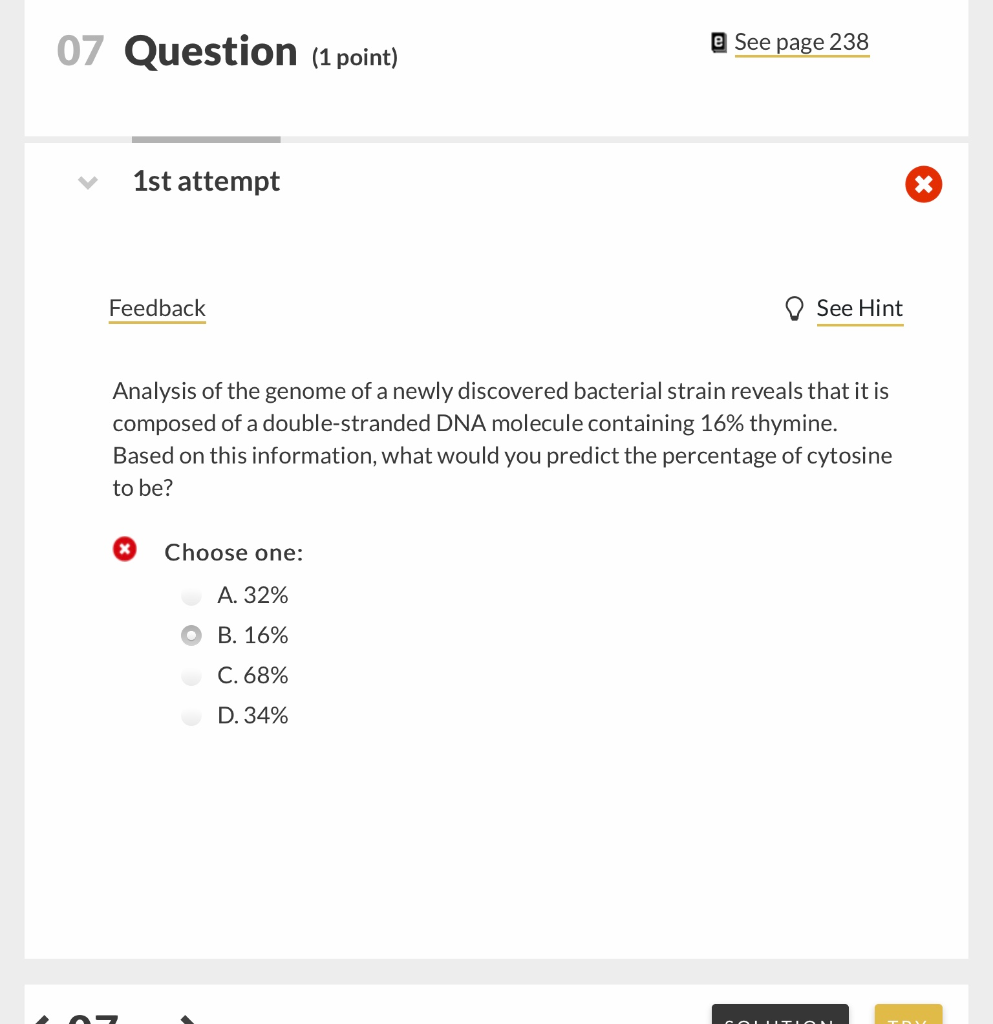 Solved 07 Question point) e See page 238 1st attempt | Chegg.com