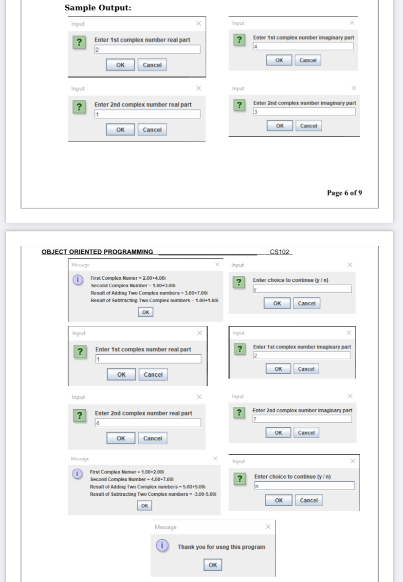 Solved 6. Use the given class diagram and instruction write | Chegg.com