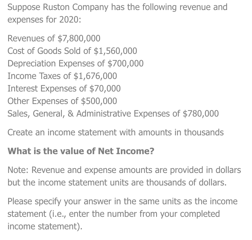 solved-suppose-ruston-company-has-the-following-revenue-and-chegg