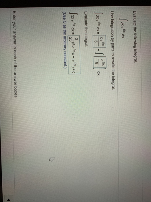 integration of x 5 e 4x 3 dx