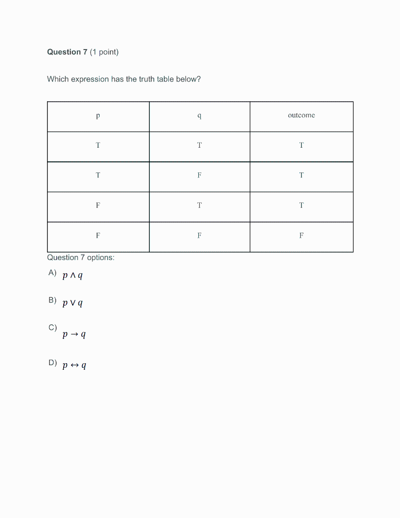 Solved Question 1 (1 Point) Let The Universe Be The Set U = | Chegg.com