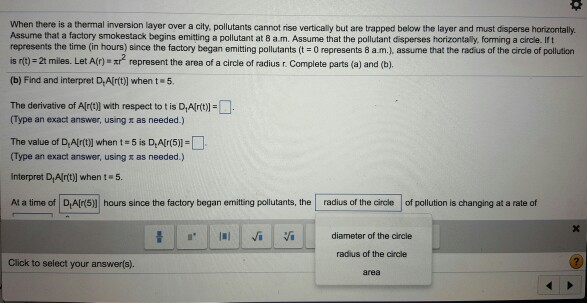 Solved When there is a thermal inversion layer over a city, | Chegg.com
