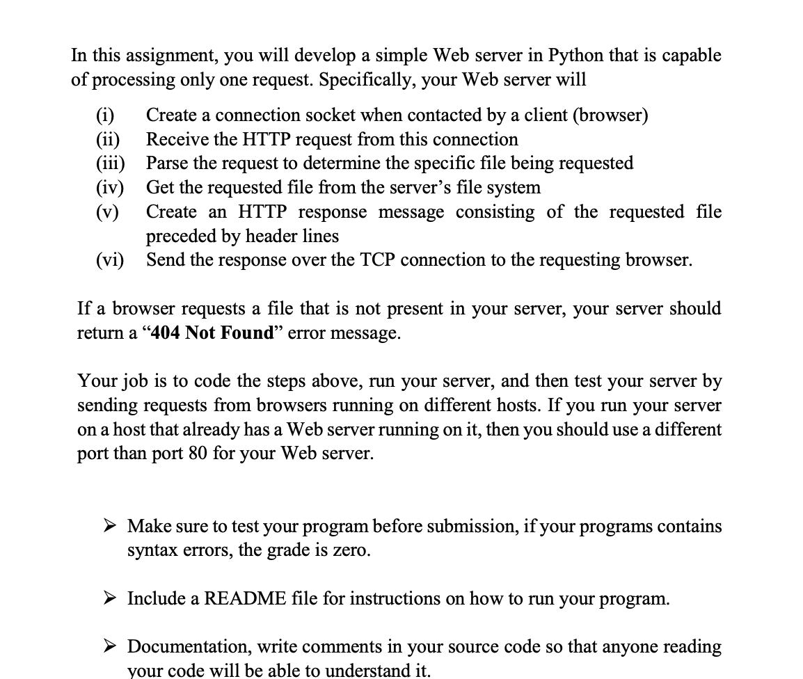 Solved (ii) In this assignment, you will develop a simple | Chegg.com