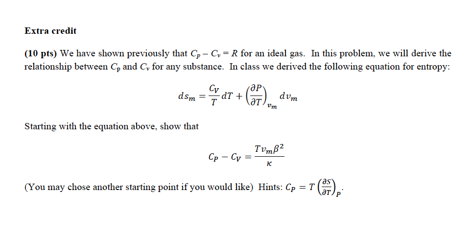 Solved Extra credit (10 pts) We have shown previously that | Chegg.com