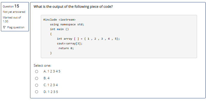 Solved What is the scope of the variable declared in the | Chegg.com