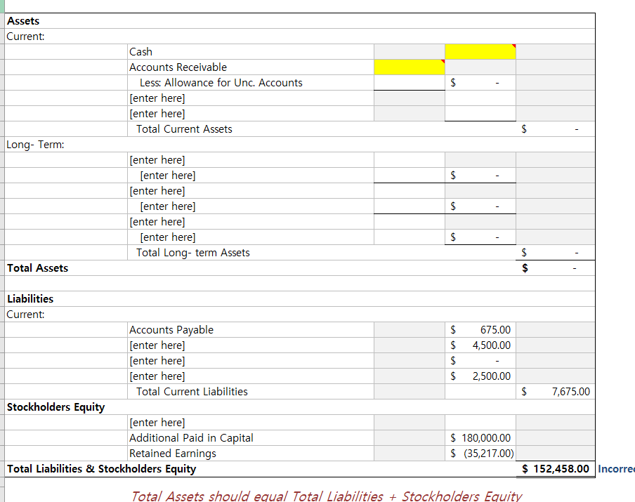 Solved HAMPTON ACCOUNTING SERVICE INC. Trial Balance Cash | Chegg.com