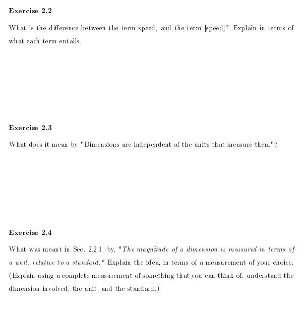 Solved Exercise 2.2 What is the difference between the term | Chegg.com