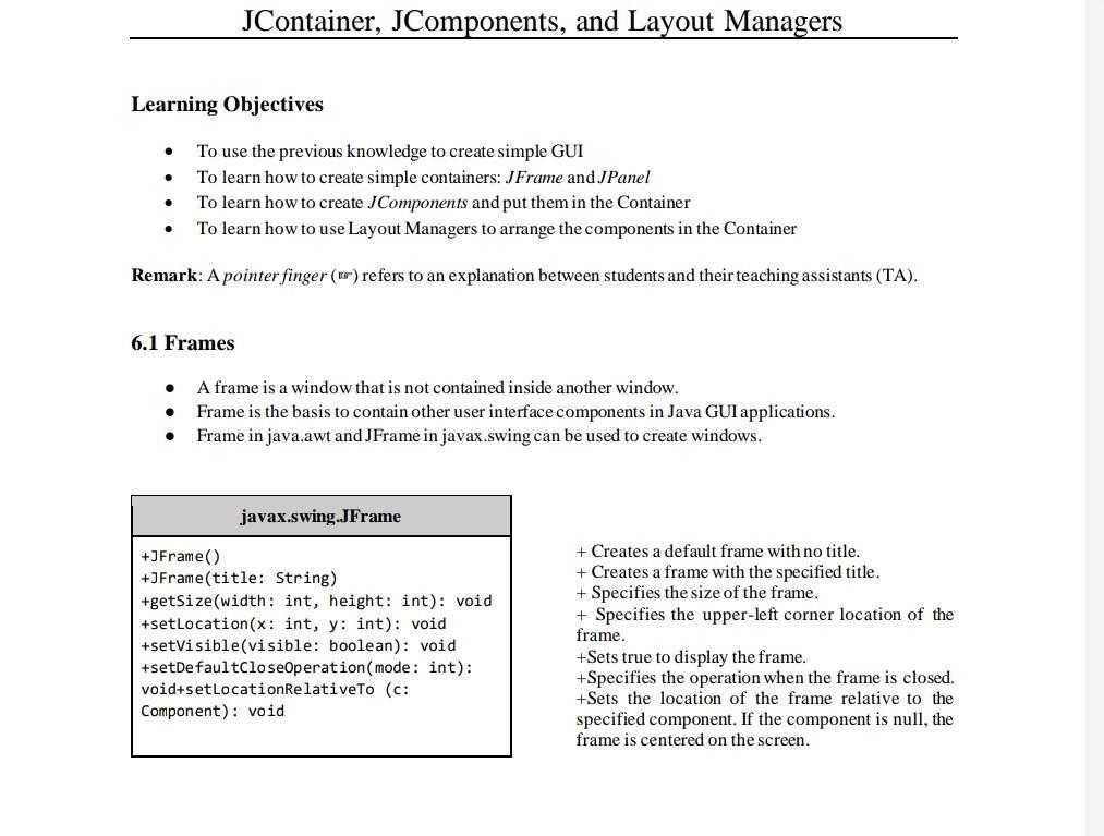 jcontainer