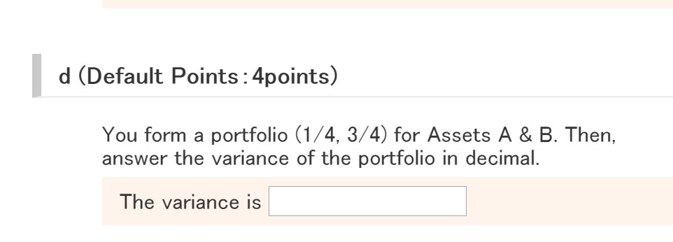 Solved Consider Two Risky Assets, A And B, And A Risk-free | Chegg.com