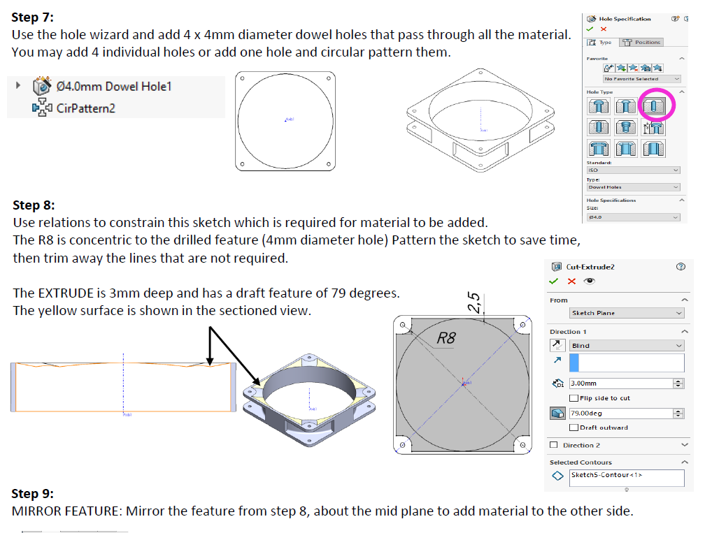Solved How do I add the feature in step 8 to this figure | Chegg.com