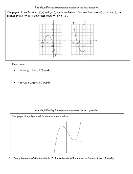 Solved Use the following information to answer the next | Chegg.com