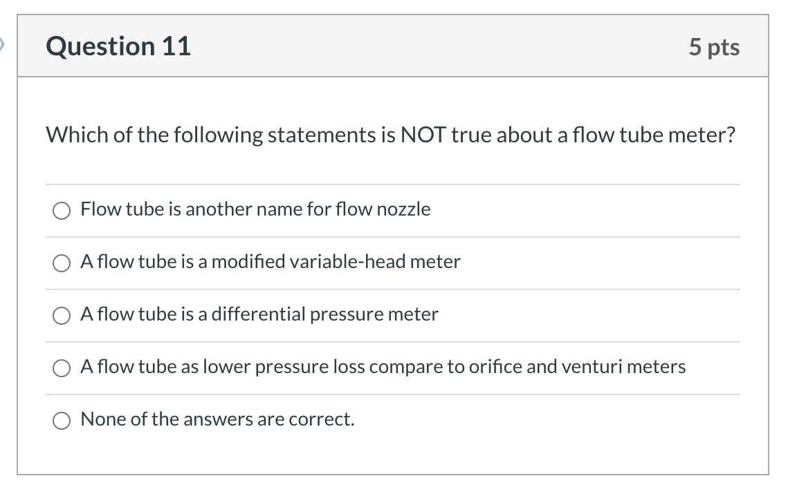 Solved Question 6 5 pts Which of the following is the | Chegg.com