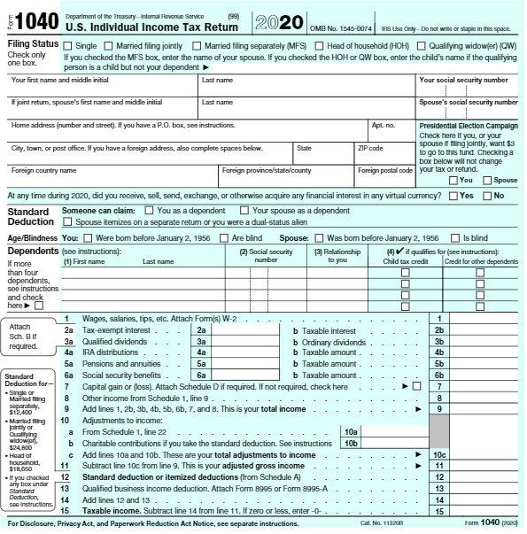Prepare a Form 1040 (with Schedule A and Schedule | Chegg.com