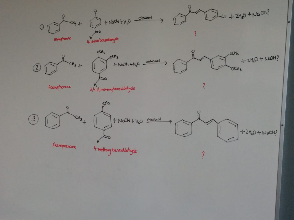 Acetophenone Aldol Condensation