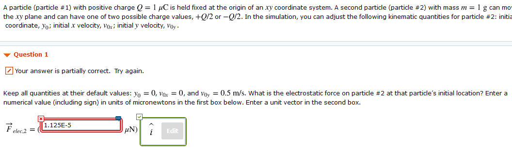 A Particle Particle 1 With Positive Charge Q Chegg Com