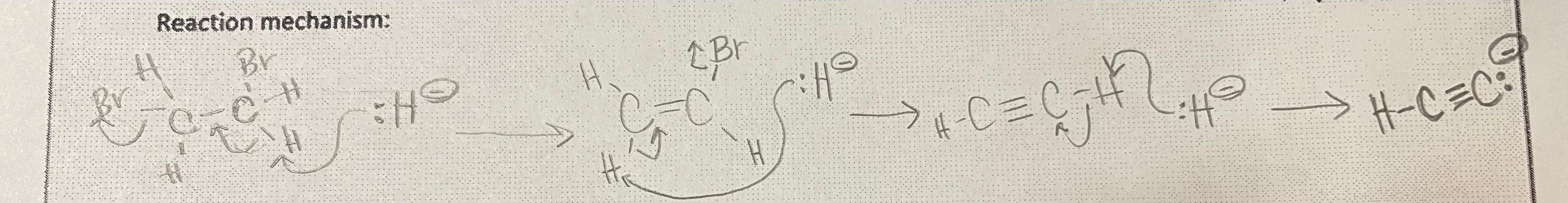 Solved Reaction mechanism: | Chegg.com