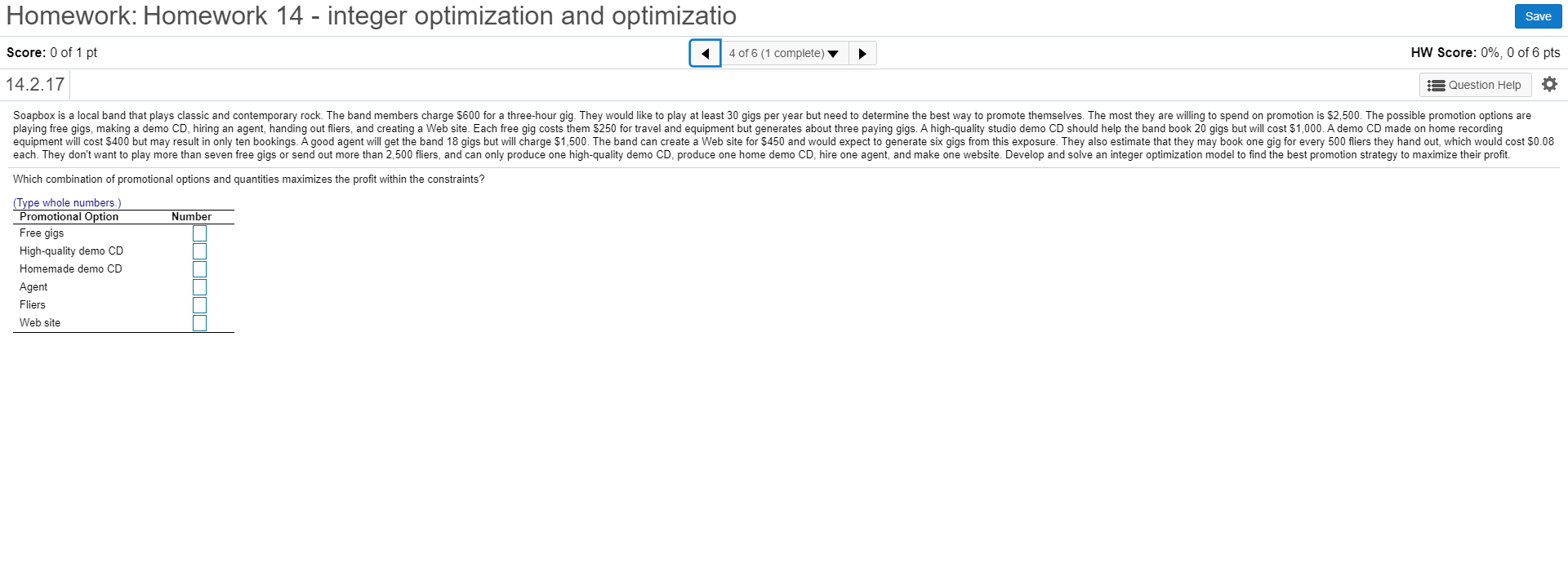 Solved Homework: Homework 14 - integer optimization and | Chegg.com