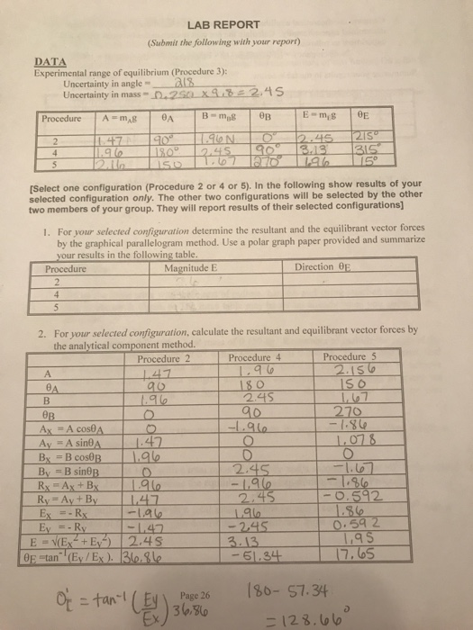 Solved LAB REPORT Submit the following with your report) | Chegg.com