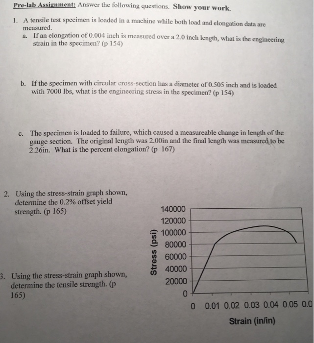 pre lab assignment 27a questions 1 8