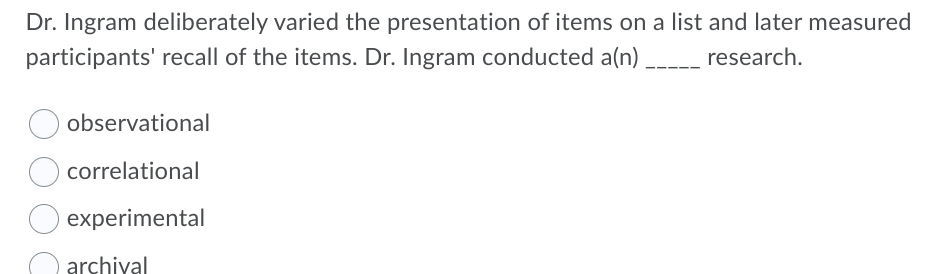 Solved Dr. Grant is conducting research on stress management 