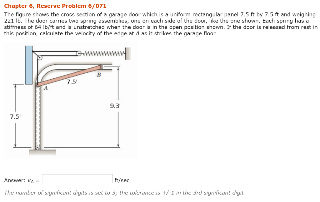 Solved Chapter 6, Reserve Problem 6/071 The figure shows the | Chegg.com