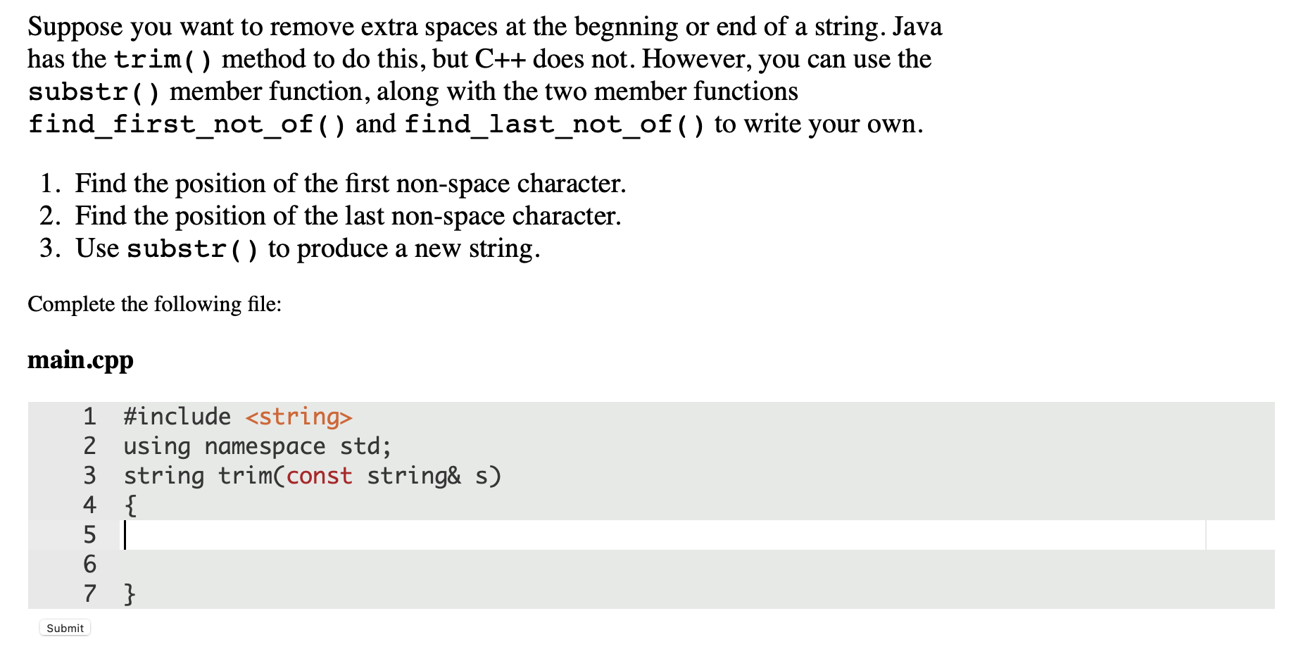 solved-suppose-you-want-to-remove-extra-spaces-at-the-chegg