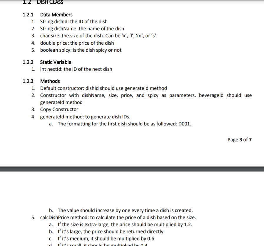 Solved Question 2 15 pts FinalB1Yl.java Restaurant.java