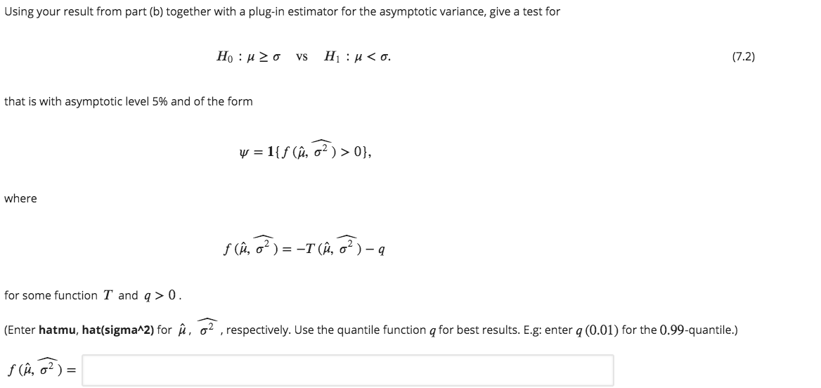 Given N I I D Samples X1 N U O With Chegg Com