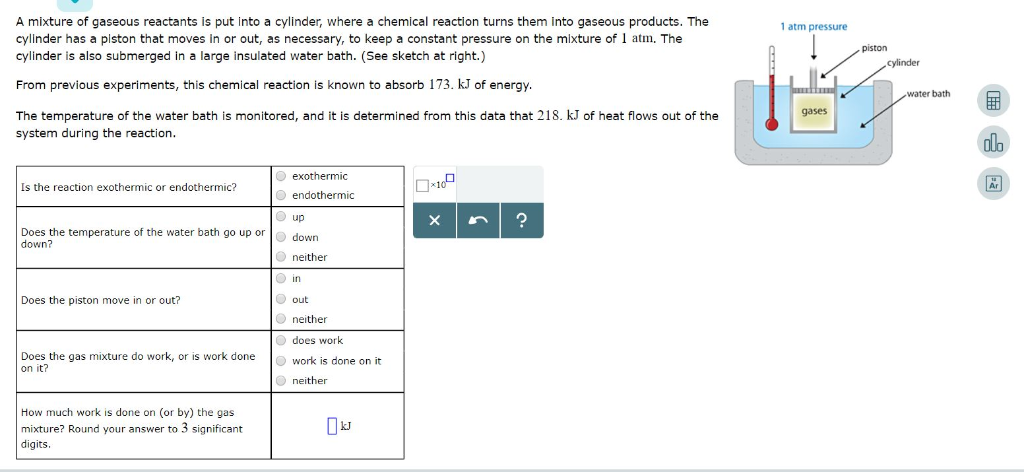 solved-a-mixture-of-gaseous-reactants-is-put-into-a-chegg