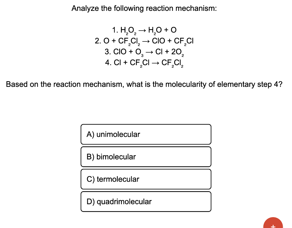 solved-analyze-the-following-reaction-mechanism-1-h-o-chegg