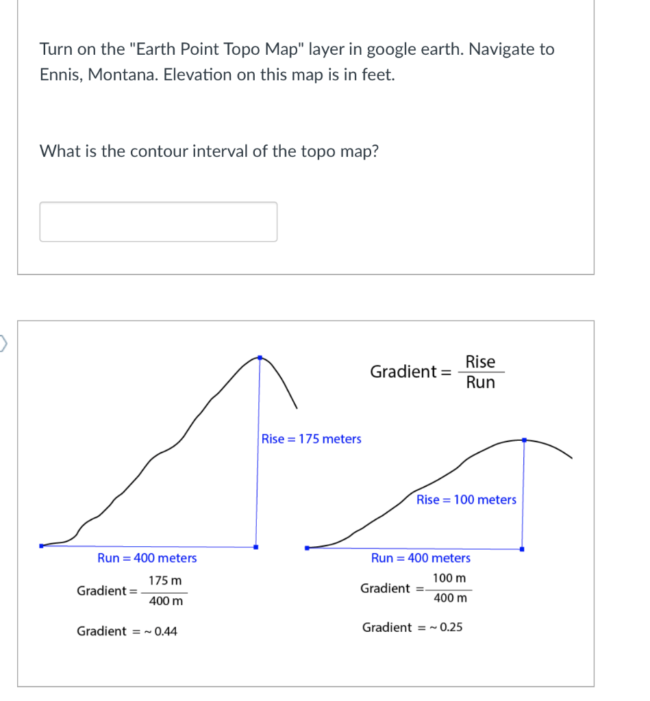 Earth Point Topo Map Solved Turn On The "Earth Point Topo Map" Layer In Google | Chegg.com