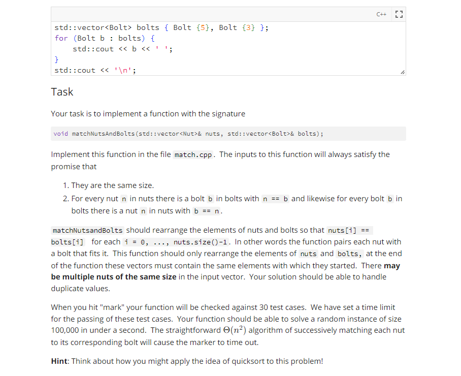 Solved The third and final exercise is worth 3 points out of | Chegg.com