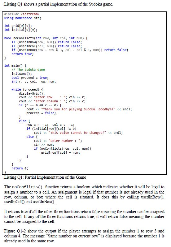 THE BLOCK GAME (PALL01) - CODECHEF SOLUTION IN C++