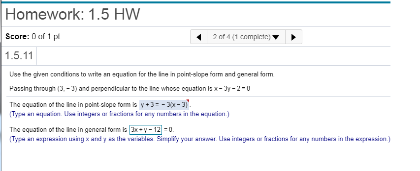 point slope form 3 variables
Solved: Homework: 9.9 HW 9 Of 9 (9 Complete) Score: 9 Of 9 ... point slope form 3 variables
Solved: Homework: 9.9 HW 9 Of 9 (9 Complete) Score: 9 Of 9 ...