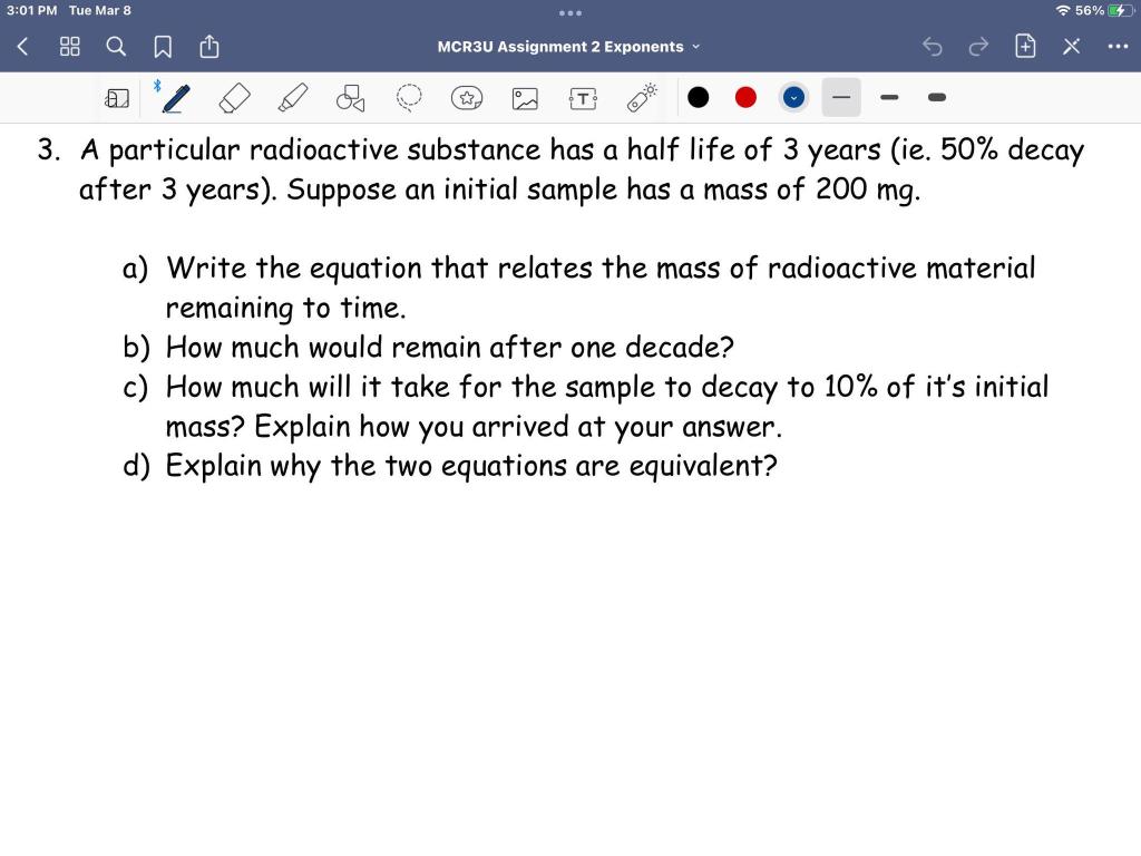 Solved 3:01 PM Tue Mar 8 56%
