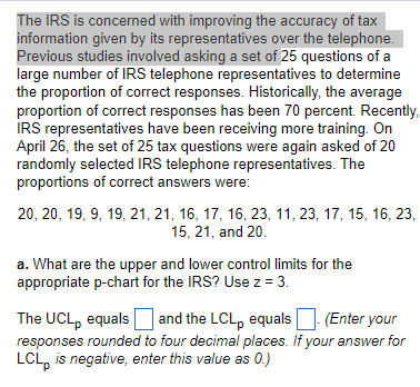 Solved The IRS is concerned with improving the accuracy of | Chegg.com