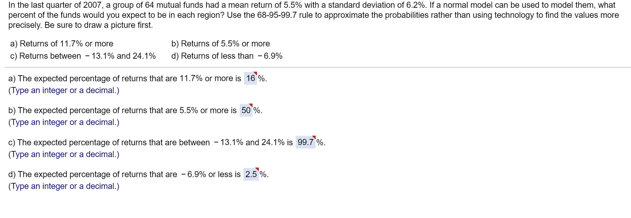 Solved In The Last Quarter Of 2007, A Group Of 64 Mutual | Chegg.com