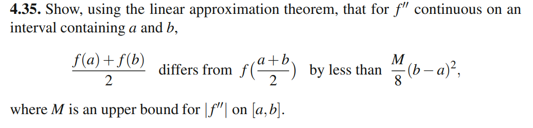 Show, using the linear approximation theorem, that | Chegg.com