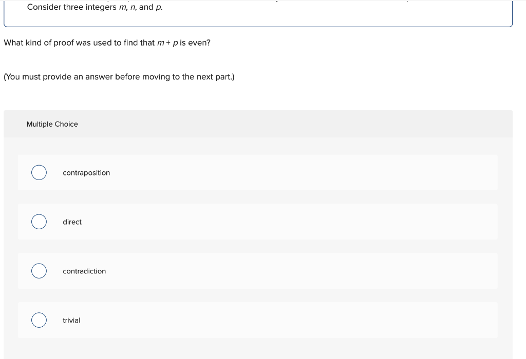 solved-consider-three-integers-m-n-and-p-what-kind-of-chegg