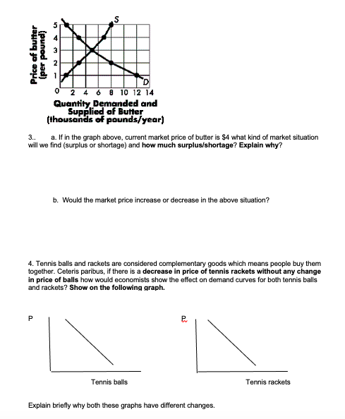 Solved Explain with graphs below how the respective changes | Chegg.com