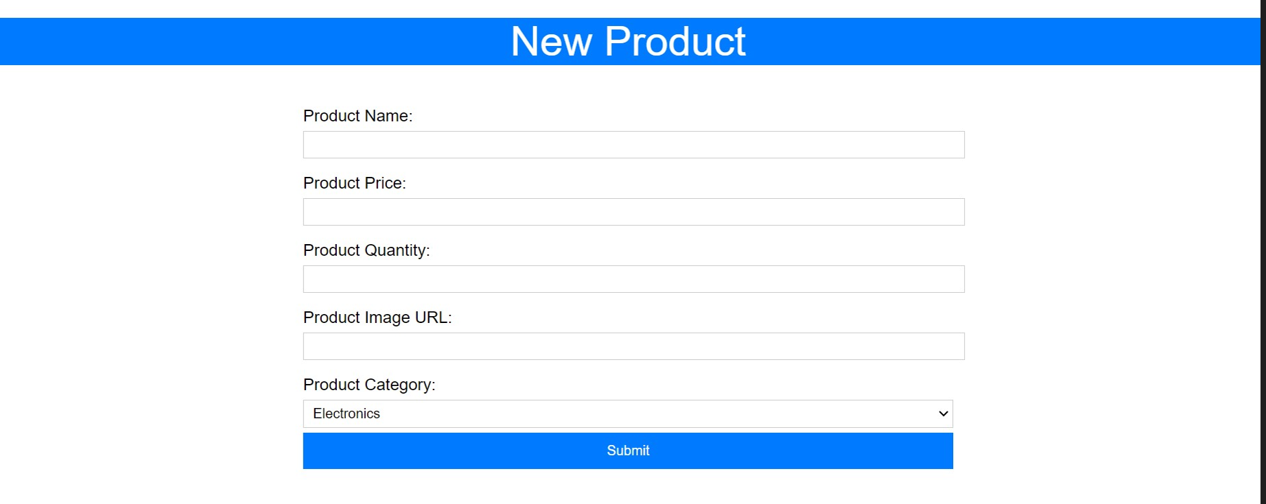 Solved Design a product form with the following styles:• Use | Chegg.com