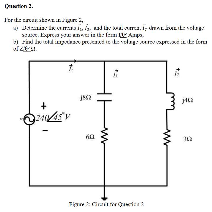 Solved Question 2. For The Circuit Shown In Figure 2, A) | Chegg.com