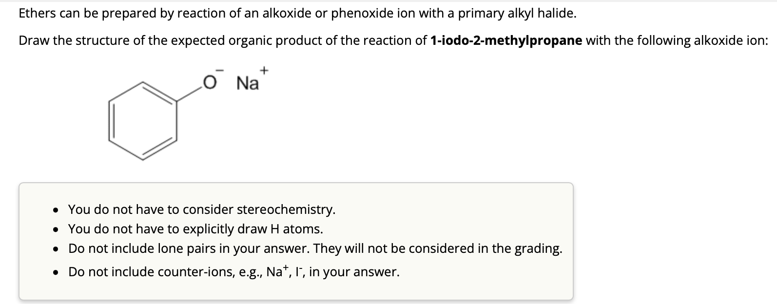 Solved Ethers Can Be Prepared By Reaction Of An Alkoxide Or