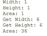 Solved Import Class a) Implement a class Rectangle with two | Chegg.com