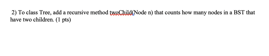 Solved public class Node { int key; E data; | Chegg.com