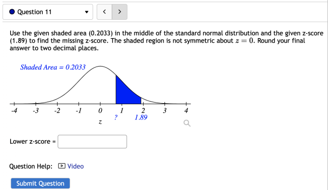 120枚分 と1A 10枚 2A 30枚 3A 30枚 Solved Use the given shaded area (0.2033) in the middle of