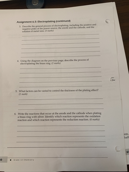 describe the process of electroplating