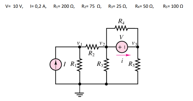 Solved Solve the direct current circuit given below by | Chegg.com